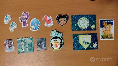 Calamite magneti vintage e cartoons