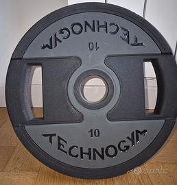 Disco Pesi Technogym 10kg Gommato