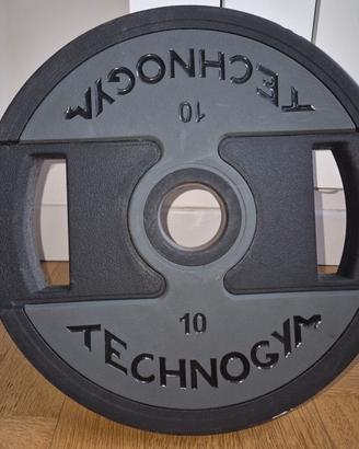 Disco Pesi Technogym 10kg Gommato