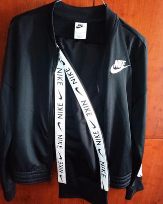 tuta acetata nera Nike bambino 