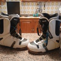 Scarponi per Snowboard Nitro Bianco