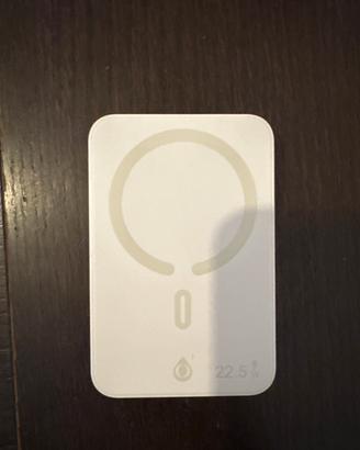 Power bank magnetico wireless 5000 mAh USB-C