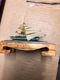 Veliero in legno