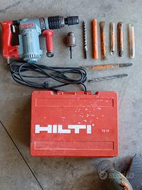 Martello perforatore Hilti TE17 + punte