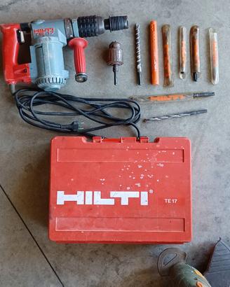 Martello perforatore Hilti TE17 + punte