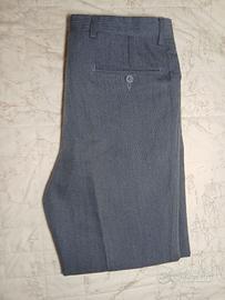 Pantaloni Uomo Classici 100% Pura Lana Vergine
