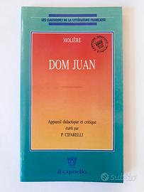 "Dom Juan" Molière Libro Studio Analisi Francese