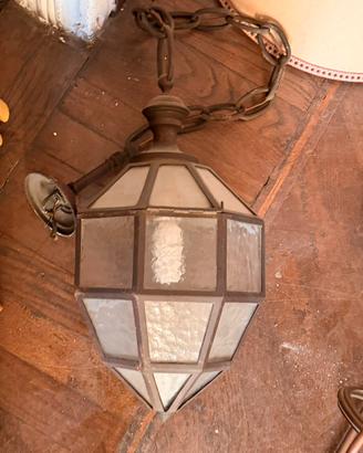 Antica lampada lanterna