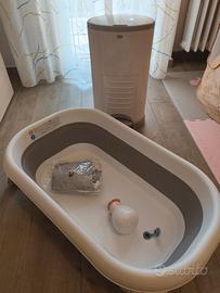 set vaschetta Rothobaby + mangiapannolini Korbell+