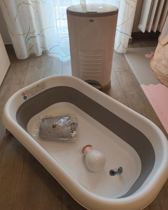 set vaschetta Rothobaby + mangiapannolini Korbell+