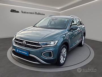 VOLKSWAGEN T-roc 1.0 tsi style 110cv