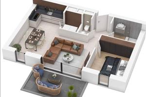 Bilocale a Biassono con terrazzo libero subito