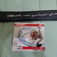 Canna lineaeffe carbonio + mulinello imbobinato