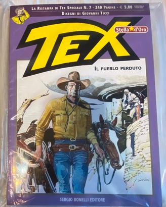 Fumetto Tex serie stella d’oro Numero 7