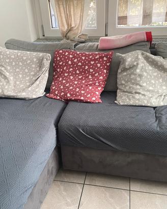 Divano letto con penisola