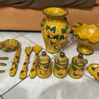 Set di vasi in terracotta