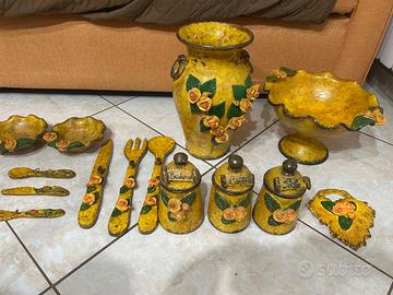 Set di vasi in terracotta