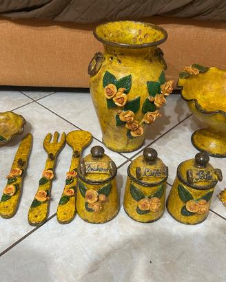 Set di vasi in terracotta