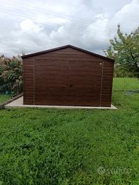 Garage in lamiera 4m x 5m (vers. Premium)
