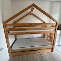 Letto a castello a capanna