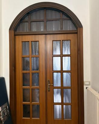 n.2 porte in legno ad arco stile inglese
