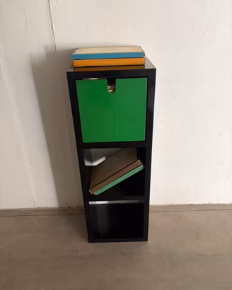 Libreria Kartell Giulio Polvara nera 3