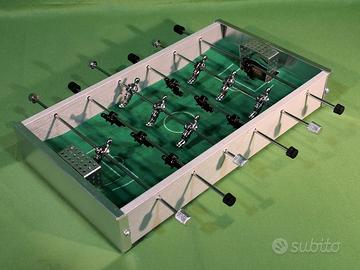 Micro calcio balilla per due giocatori