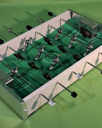 Micro calcio balilla per due giocatori