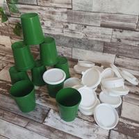 VASETTI/BICCHIERI PREPARAZIONI ALIMENTARI/COSMETIC