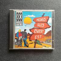 Cd musica 883 Nord Sud Ovest Est con custodia Max