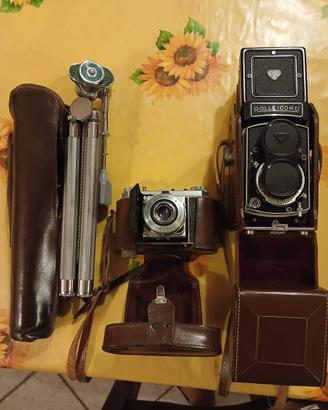 Rolleicord TLR e Kodak Retina