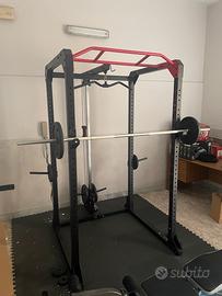 Gabbia Power Rack 900 Decathlon