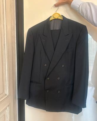 Vestito da uomo Zegna originale nero tg 52