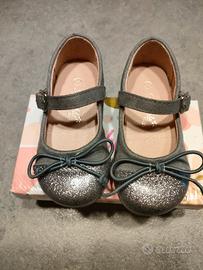 Ballerine grigie bambina sale