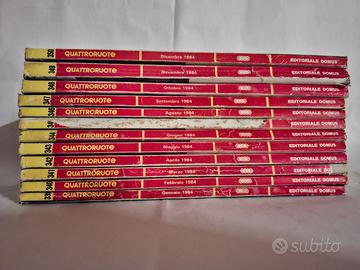 Quattroruote 12 numeri anno 1984