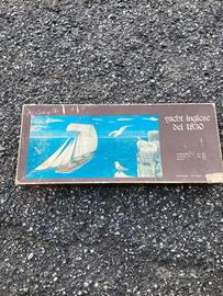 Modellino yacht inglese 1830