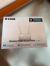 Ripetitore wireless N300 access point D-link dap-2