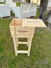 Sgabello legno