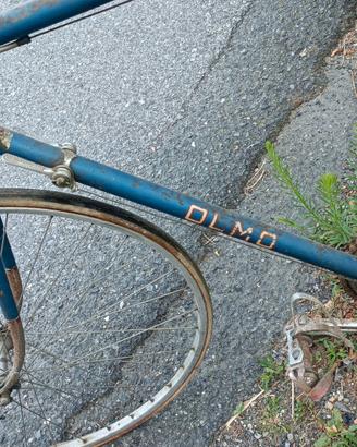 bici da corsa d'epoca Olmo da restaurare