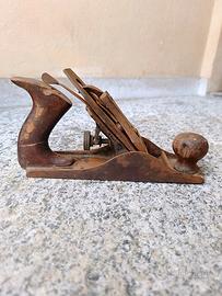 Pialla vintage in ferro e legno 