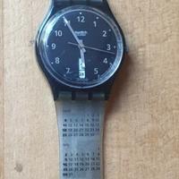 Orologio Swatch vintage calendario anno 2000