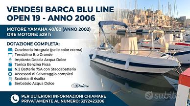 Barca Blu Line Open 19