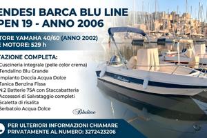 Barca Blu Line Open 19