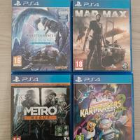 Giochi per PlayStation 4