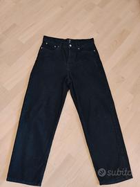 pantaloni uomo velluto nero  H&M
