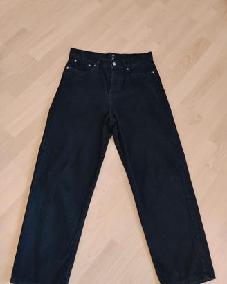 pantaloni uomo velluto nero  H&M