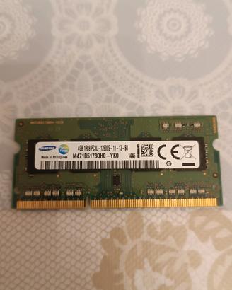 DDR3 4GB 12800S SAMSUNG SODIMM