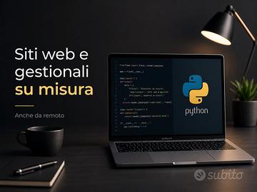 Siti web e gestionali su misura