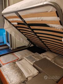 letto matrimoniale contenitore