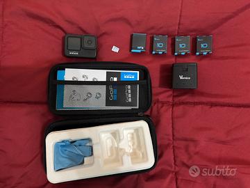 GoPro Hero 9 Black + Kit 4 Batterie e Caricatore